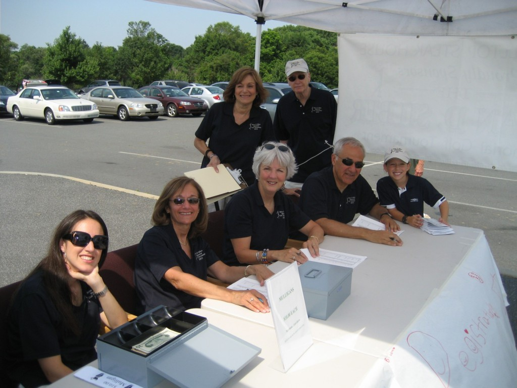 Volunteers at the Brian D. Silber Memorial Golf Tournament in Peabody, MA